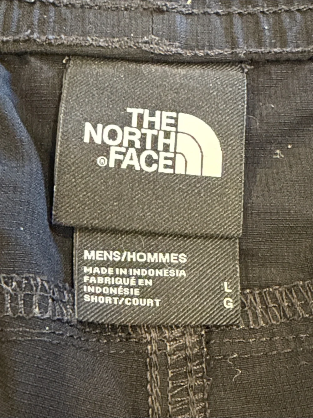 508111 The North Face Men’s Flashdry Pull On Adventure Shorts. Black, SZ L